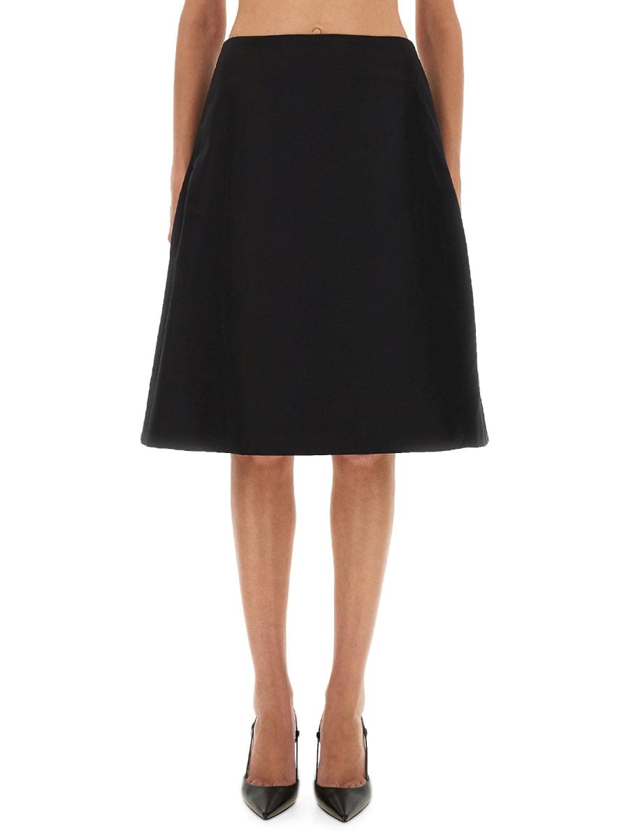 Alexander Mcqueen Women Flared Midi Skirt