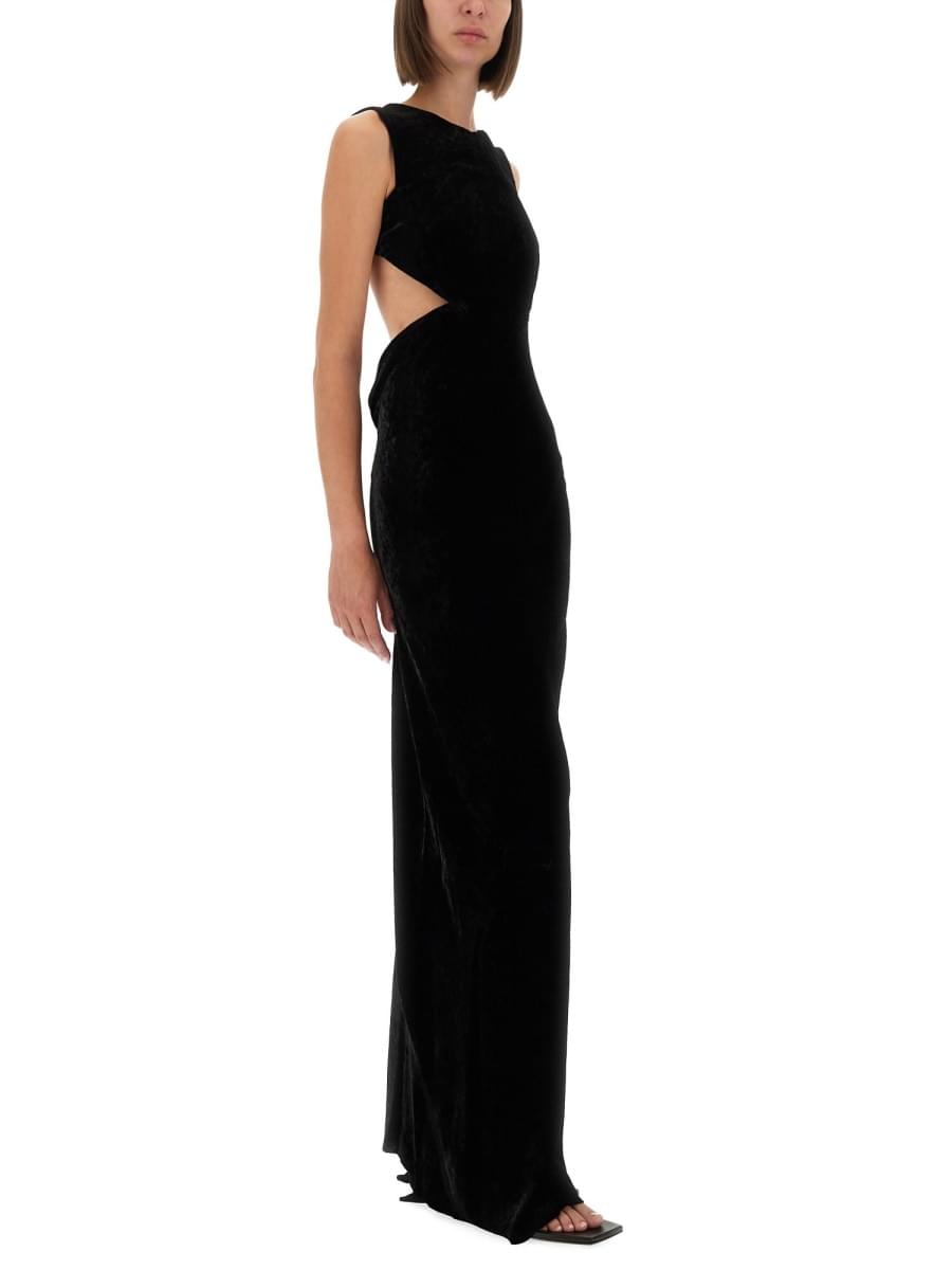 Rick Owens Women Dress With Open Back
