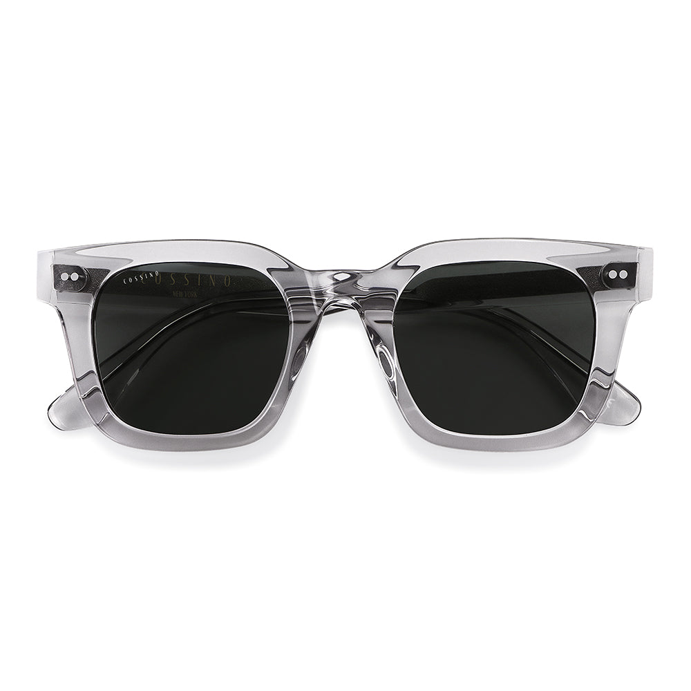 Cuadra 46mm Square Sunglasses | Clear