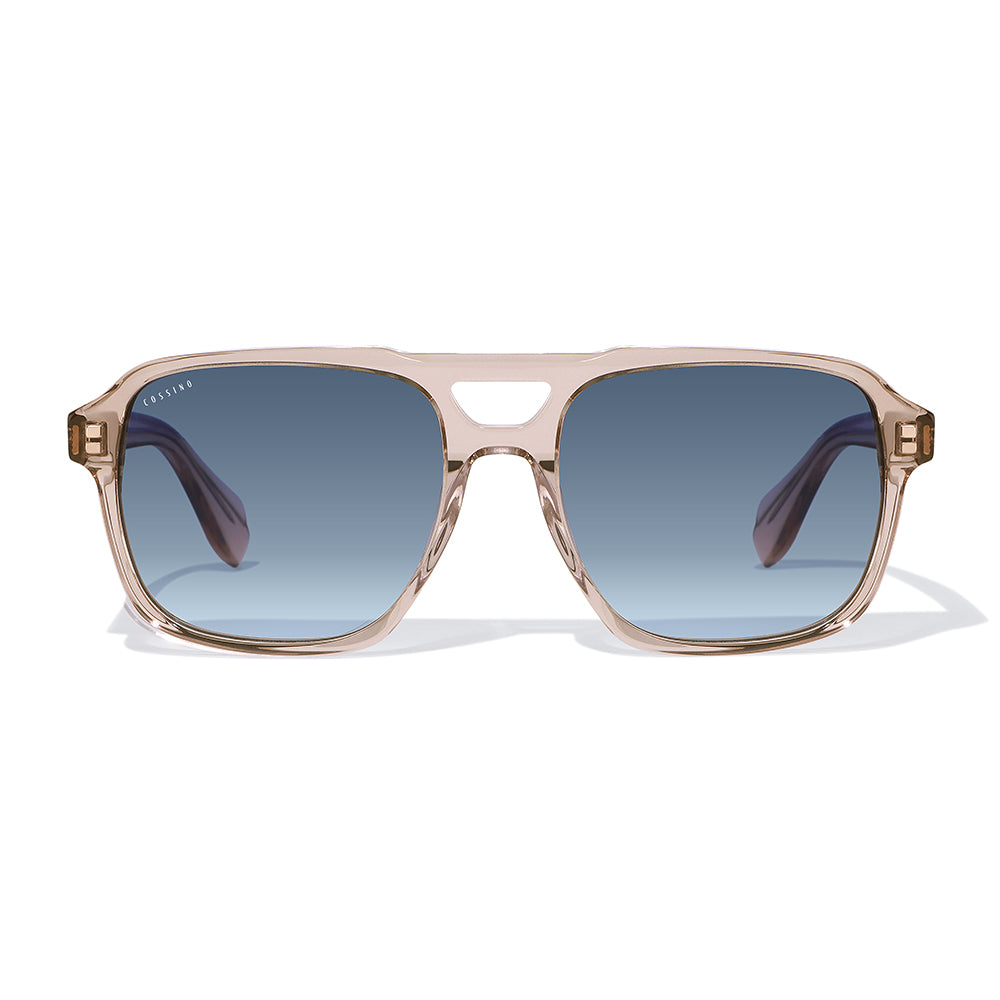 Versailles 56mm Aviator Sunglasses | Champagne