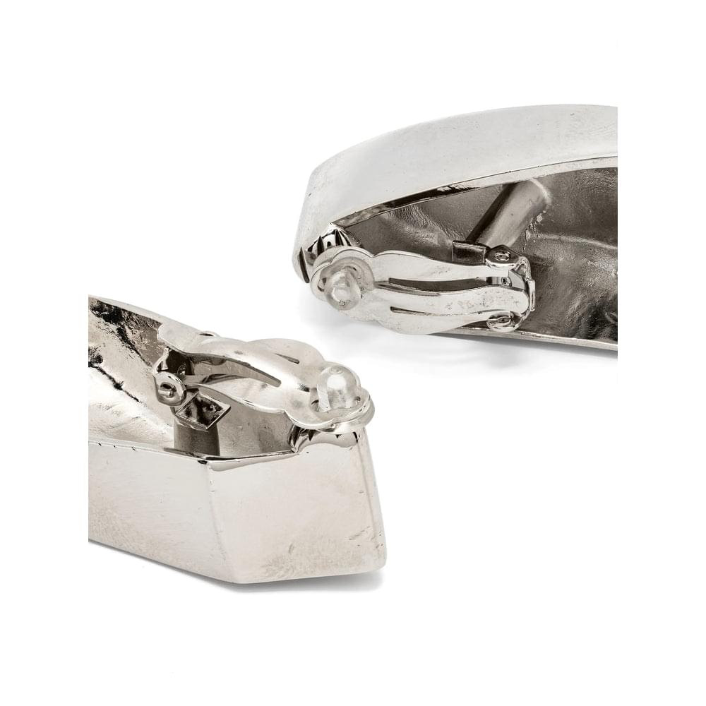 Saint Laurent Silver Earrings Women