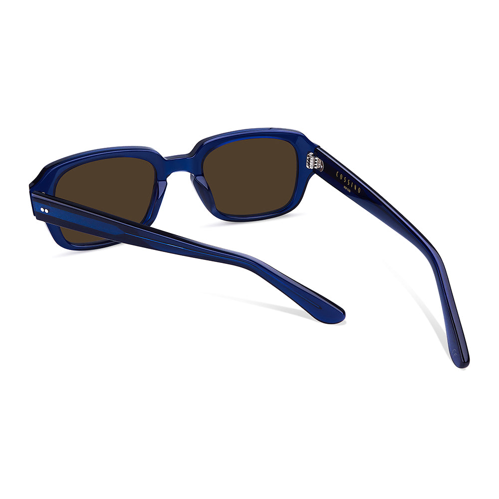 Mas 50mm Soft Edge Sunglasses | Navy