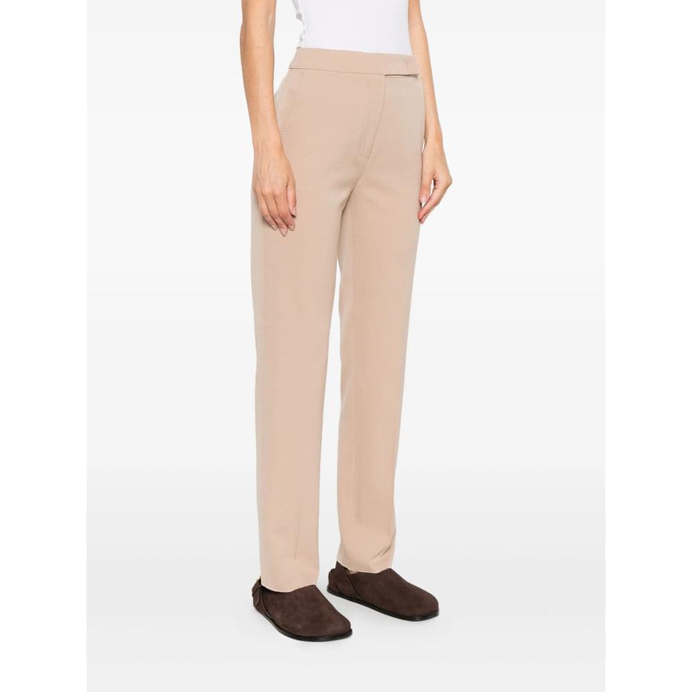 Max Mara Neutrals Trousers - Slim-Fit Trousers Women