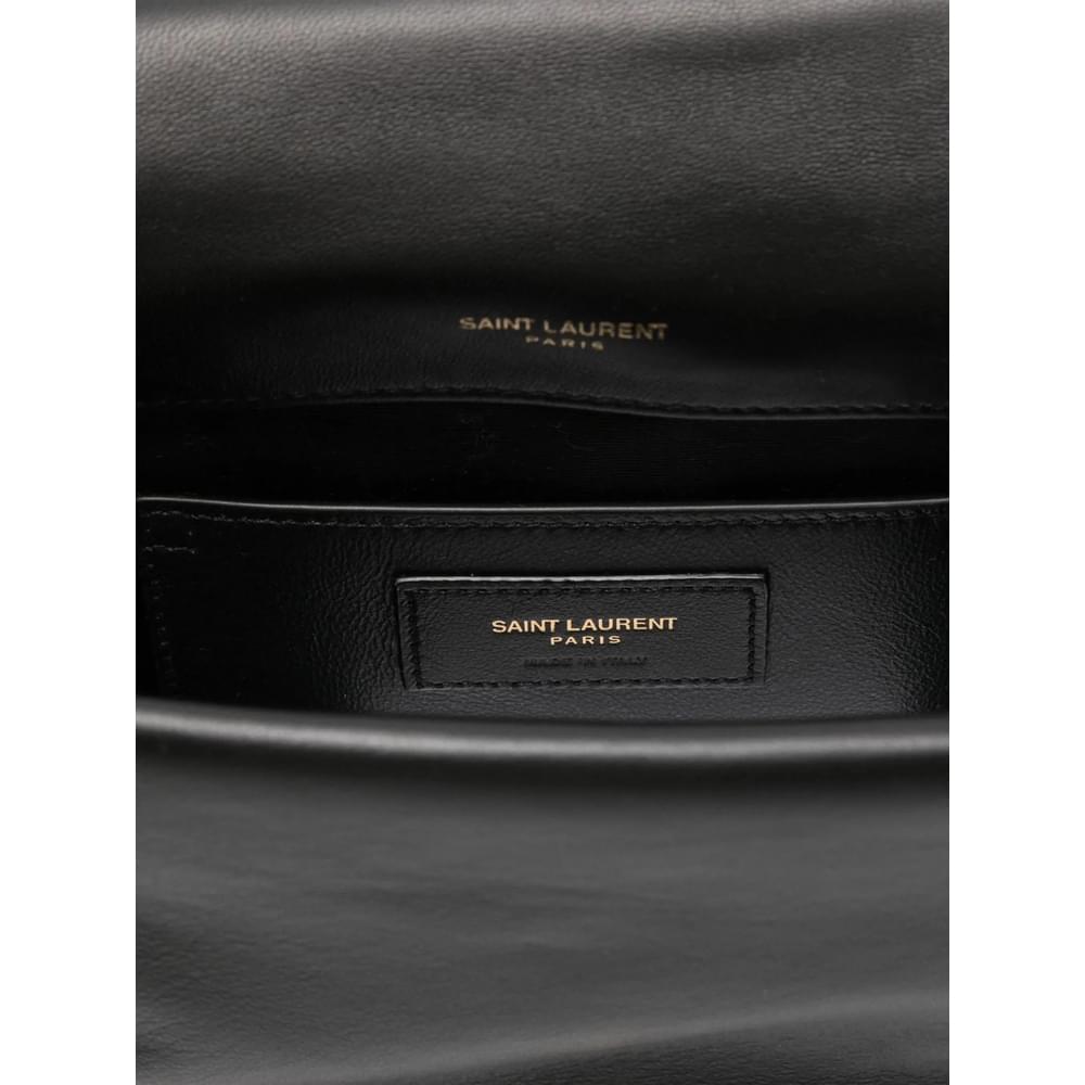Saint Laurent Black Satchels & Cross Body Bags Women