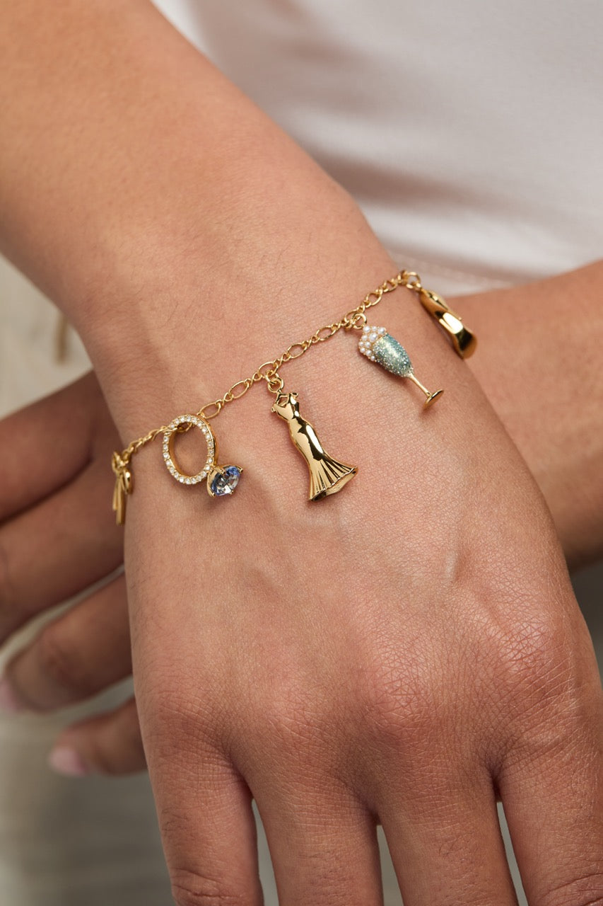 Bridal Multi-Charm Bracelet