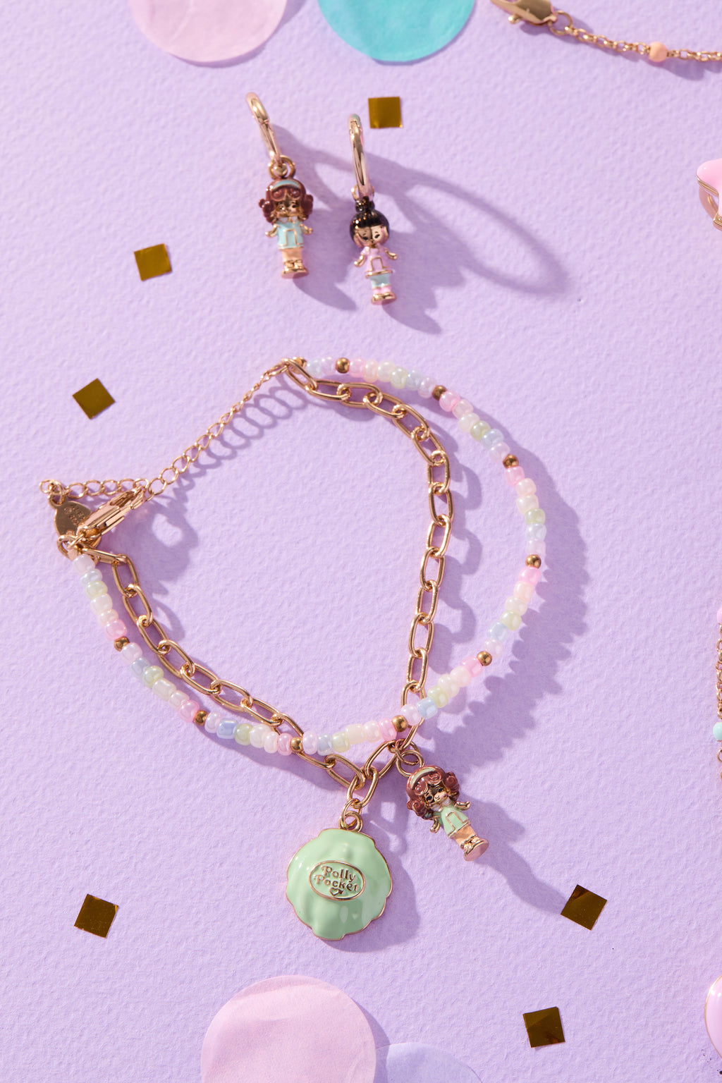 Polly Pocket™ 2 Row Charm Bracelet
