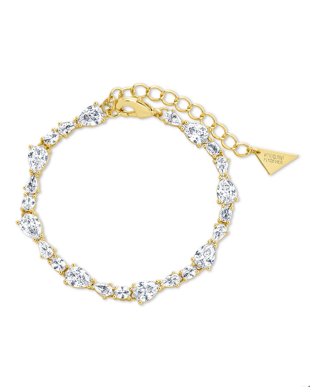 Sterling Silver Wyatt CZ Tennis Bracelet