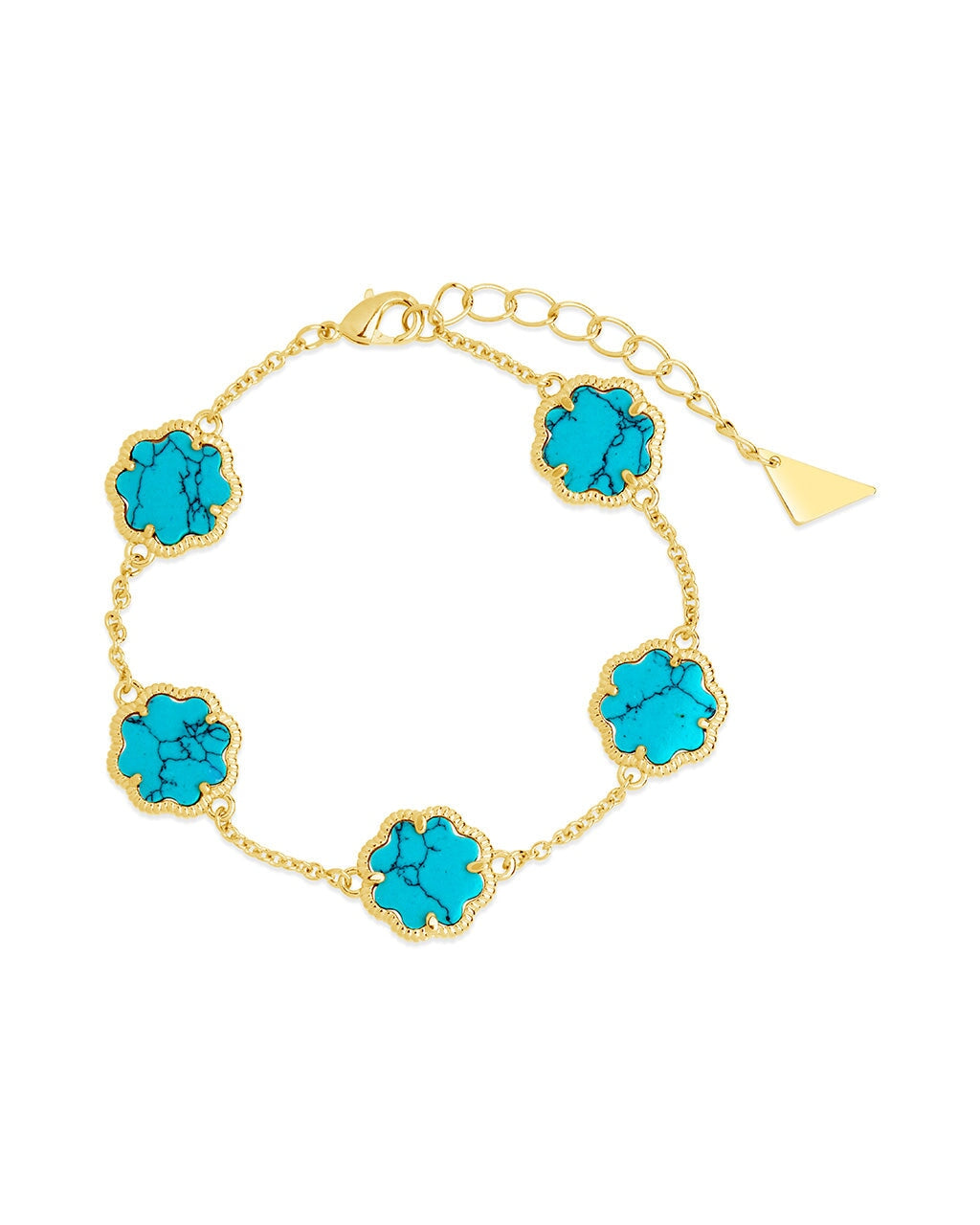 Rose Petal Station Bracelet