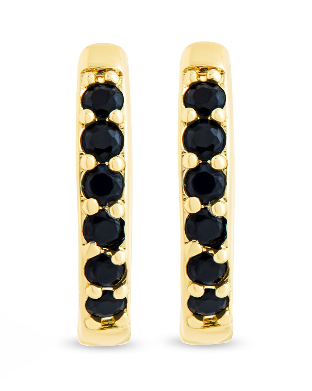 Zadie CZ Everyday Hoop Earrings