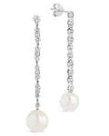 Blake Pearl Drop Stud Earrings