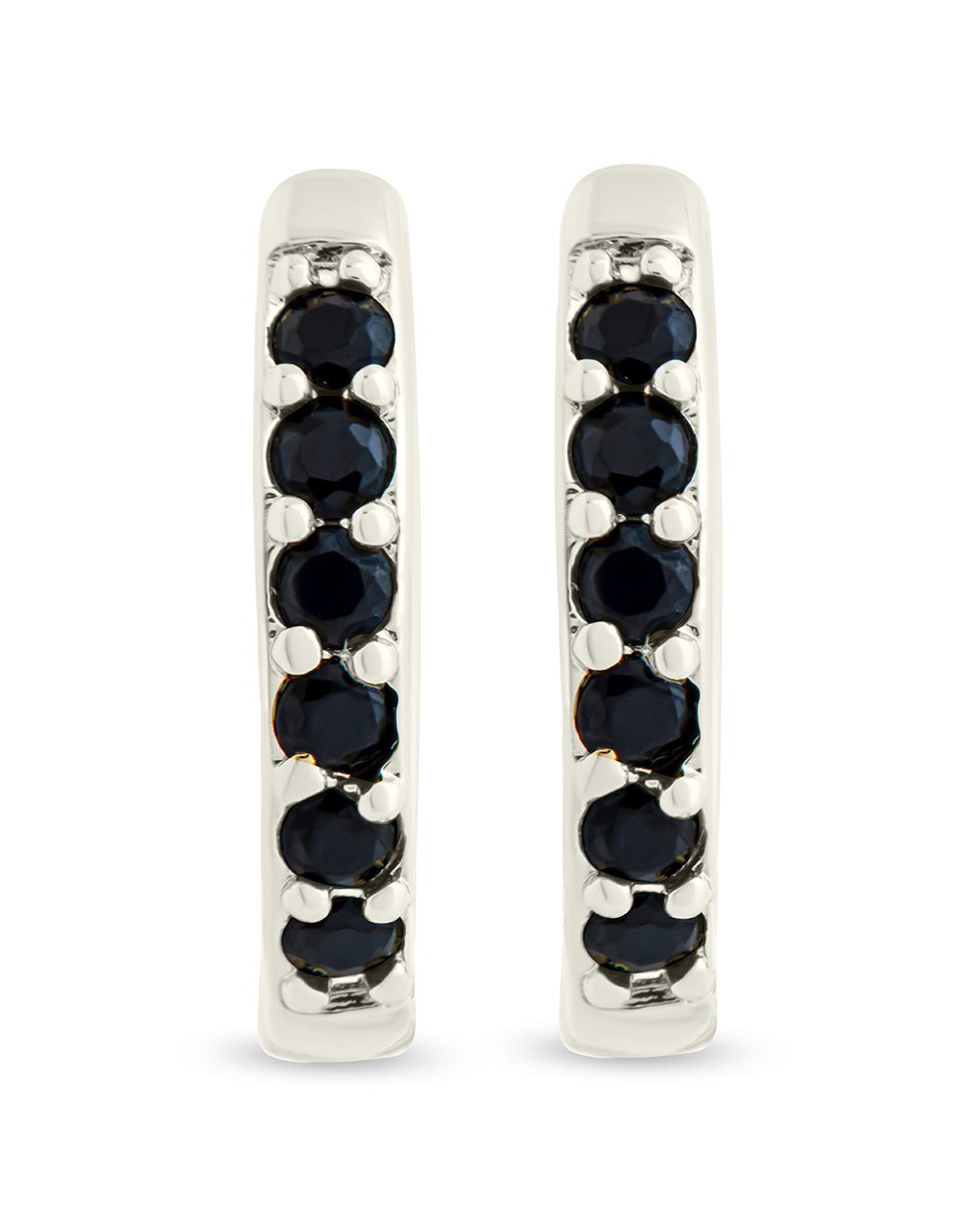 Zadie CZ Everyday Hoop Earrings