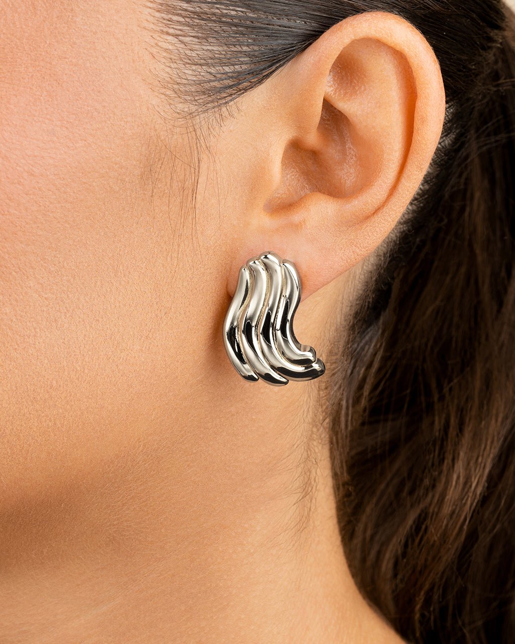 Sylvie Ripple Statement Studs