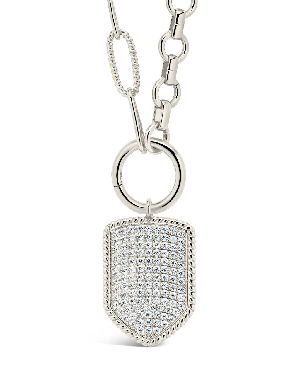 CZ Shield Charm