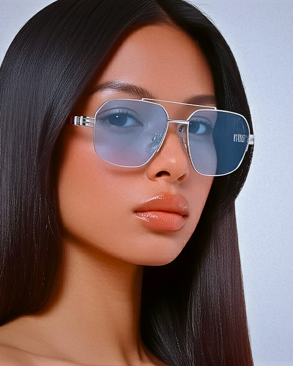 Cossino Sea 56mm Aviator Sunglasses | Blue
