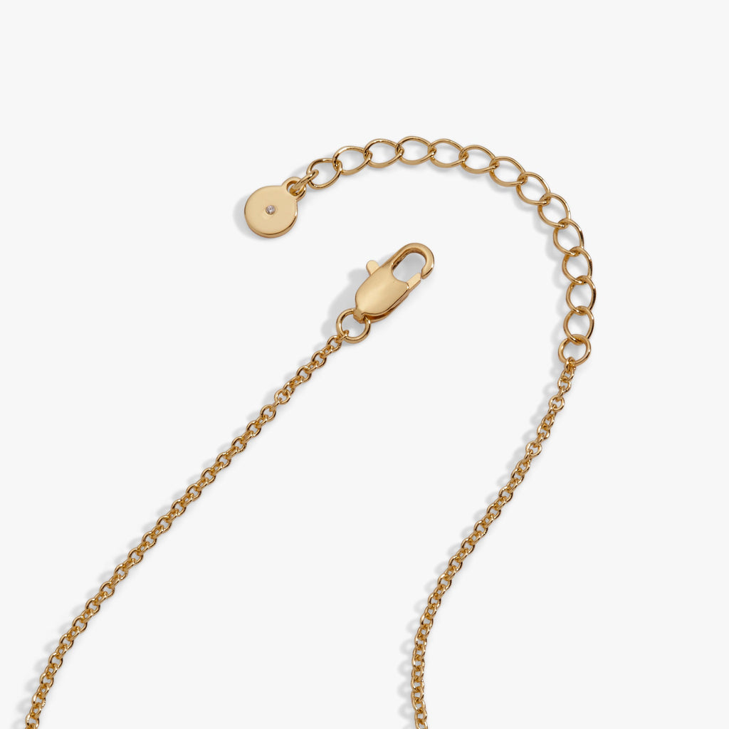 Coffee Bean 'Happiness, Wealth, Health' Engraved Pendant Necklace