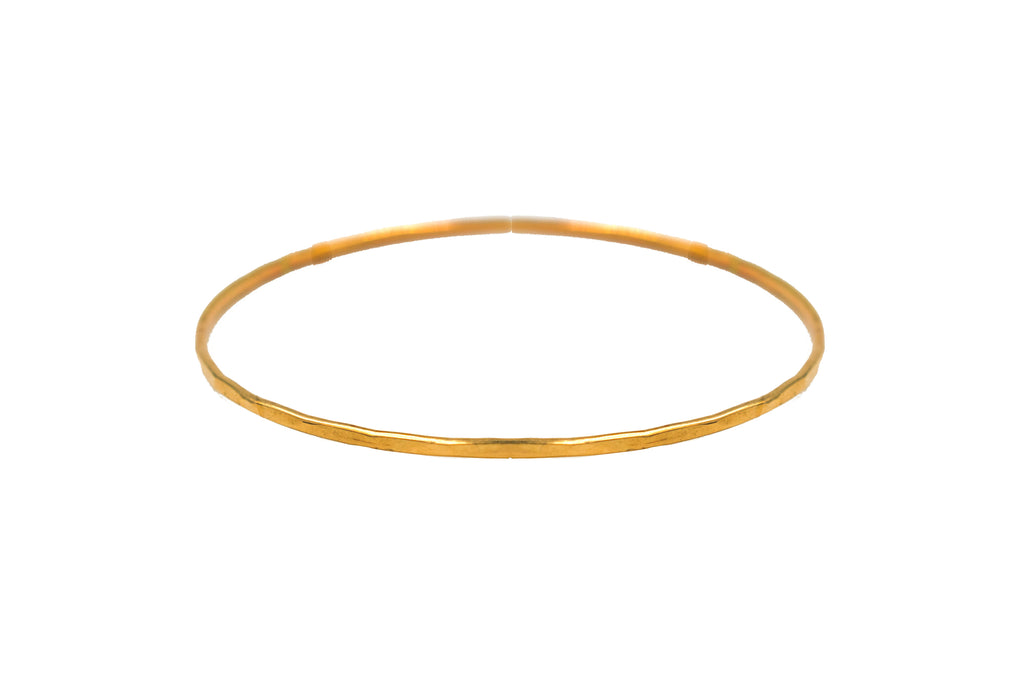 Hammered Bangle