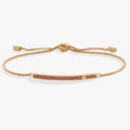 October Everyday Birthstone Pave Bolo Bracelet