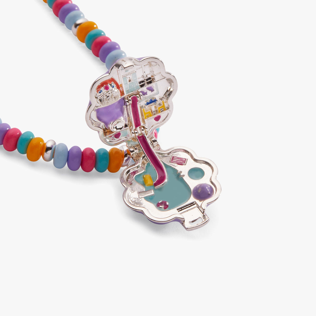 Polly Pocket™ Limited Edition Pool Party Beaded Locket Necklace