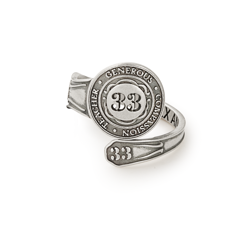 Meaningful Number Wrap Ring