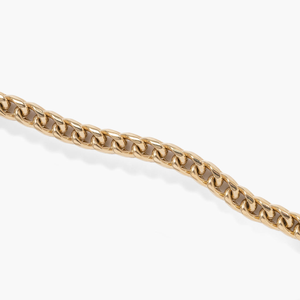 Adjustable Wheat Chain Bracelet